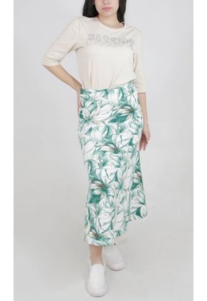 Falda Para Mujer Verde Marca L&H