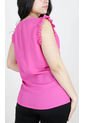 Blusa Para Mujer Manga Sisa Fucsia Marca L&H de L&H