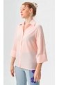 Blusa Para Mujer Manga 3/4 Rosado Marca L&H Ref. 2J412276 de L&H