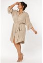 Vestido Para Mujer.  Beige Marca L&H Ref. 1Y617023 de L&H