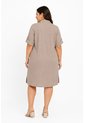 Vestido Para Mujer.  Taupe Marca L&H Ref. 1Y617022 de L&H