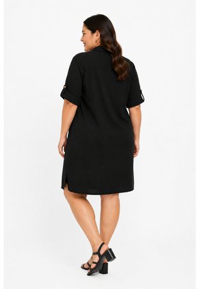 Vestido Para Mujer.  Negro Marca L&H Ref. 1Y617022