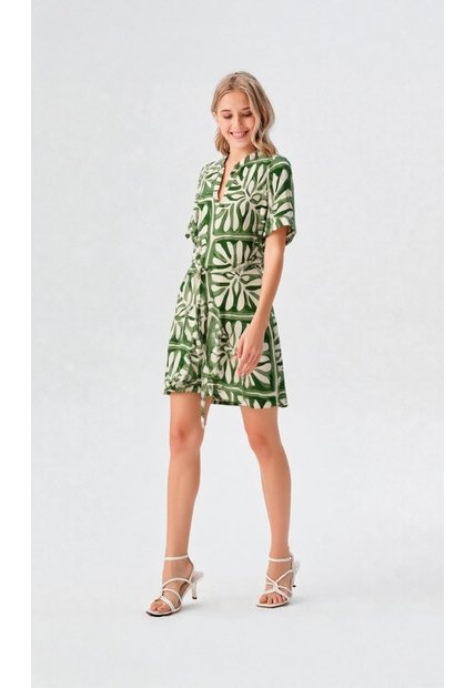 Vestido Para Mujer  Verde Marca L&H Ref. 1Y417036