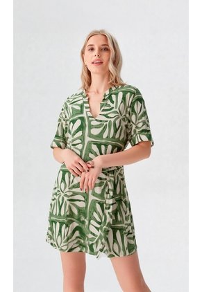 Vestido Para Mujer  Verde Marca L&H Ref. 1Y417036