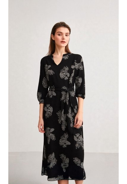 Vestido Para Mujer  Negro Marca L&H Ref. 1Y417035
