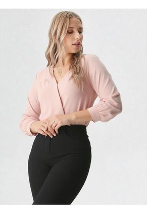 Blusa Para Mujer Manga 3/4 Rosado Marca L&H Ref. 2J412266