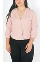 Blusa Para Mujer Manga 3/4 Rosado Marca L&H Ref. 2J412266 de L&H