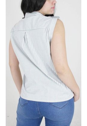 Blusa Para Mujer Manga Corta Verde Marca L&H Ref. 1F412627