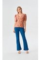 Camiseta Para Mujer Manga Corta Cafe Marca L&H Ref. 1Y409023 de L&H