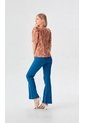Camiseta Para Mujer Manga Corta Cafe Marca L&H Ref. 1Y409023 de L&H
