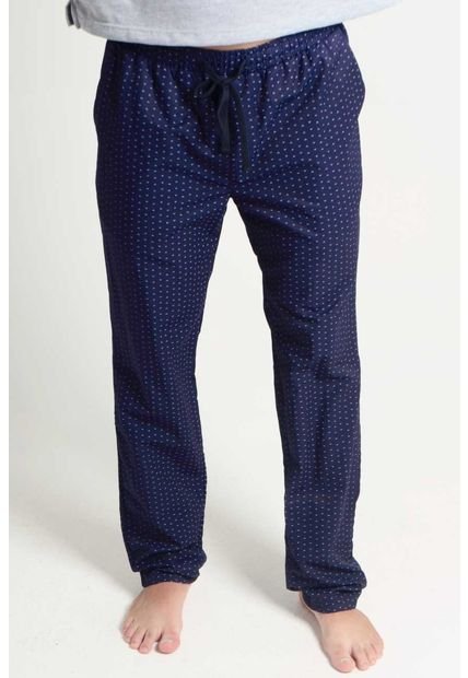 Pantalon Para Hombre Azul Marca L&H