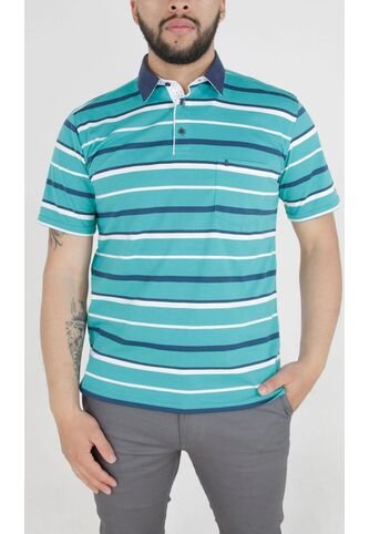 Polo Para Hombre Verde Marca L&H Ref. 7Y109091 L&H
