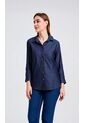 Blusa Para Mujer Manga 3/4 Azul Oscuro Marca L&H Ref. 3K412146 de L&H