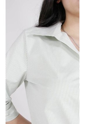 Blusa Para Mujer Manga 3/4 Verde Marca L&H Ref. 1F412625