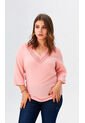 Blusa Para Mujer Manga 3/4 Rosado Marca L&H Ref. 1F412693 de L&H