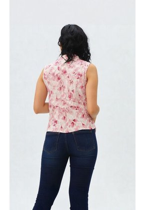 Blusa Para Mujer Manga Sisa Rosado Marca L&H Ref. 1F412698