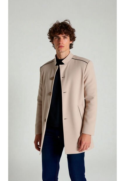 Gaban Para Hombre Beige Marca L&H