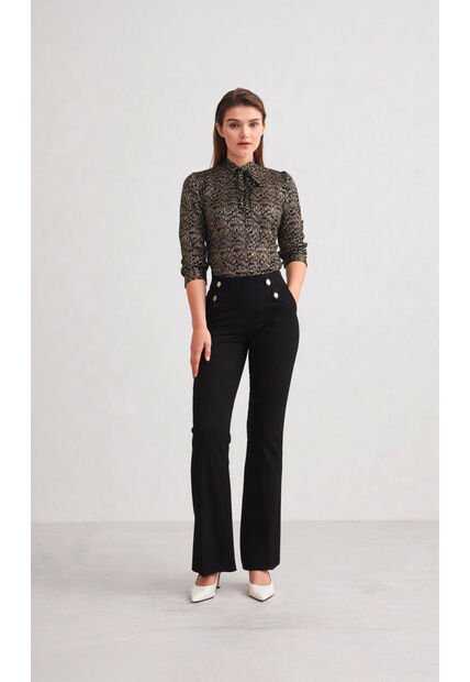 Leggins Para Mujer Negro Marca L&H Ref. 7K423002