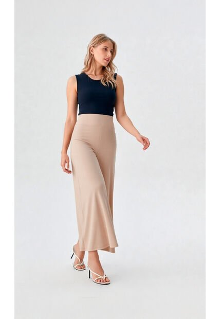 Pantalon Para Mujer Caqui Marca L&H