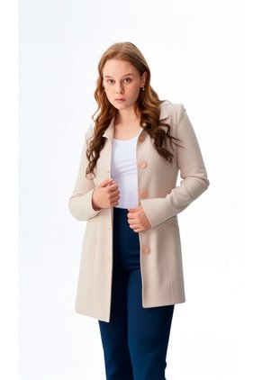 Gaban Para Mujer Beige Marca L&H Ref. 4V408155