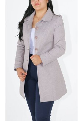 Gaban Para Mujer Cafe Marca L&H Ref. 4V408155