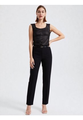 Pantalon Para Mujer Negro Marca L&H Ref. 1T407001