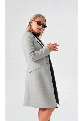 Gaban Para Mujer Gris Claro Marca L&H