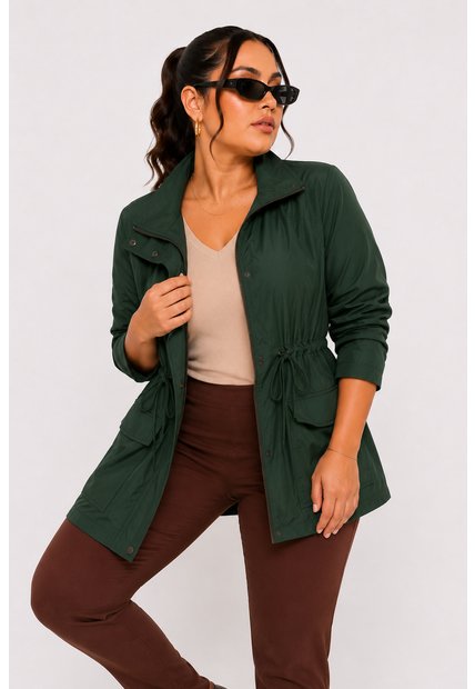 Chaqueta Para Mujer.  Verde Marca L&H Ref. 1G608002