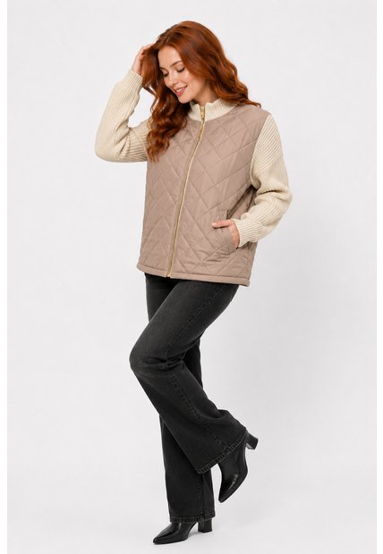 Chaqueta Para Mujer  Beige Marca L&H Ref. 1G408005