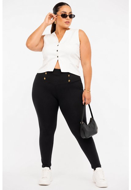 Leggins Para Mujer.  Negro Marca L&H Ref. 1F623068