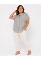 Blusa Para Mujer. Manga Corta Verde Marca L&H Ref. 1F612255 de L&H