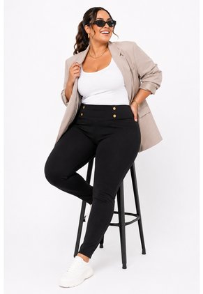 Leggins Para Mujer.  Negro Marca L&H Ref. 1F623068