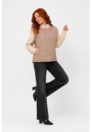 Chaqueta Para Mujer  Beige Marca L&H Ref. 1G408005