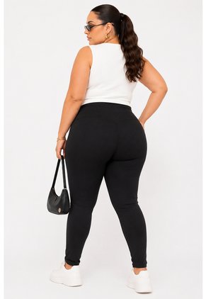 Leggins Para Mujer.  Negro Marca L&H Ref. 1F623068