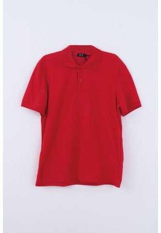 Camiseta Para Hombre Manga Corta Rojo Marca L&H L&H