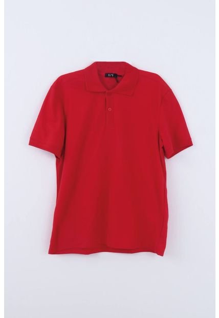 Camiseta Para Hombre Manga Corta Rojo Marca L&H