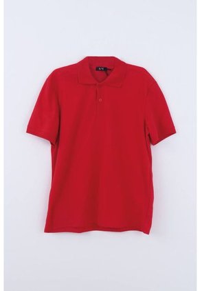 Camiseta Para Hombre Manga Corta Rojo Marca L&H