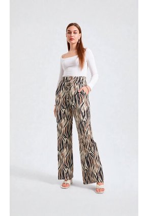 Pantalon Para Mujer Negro Marca L&H Ref. 2J407077