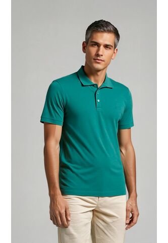 Polo Para Hombre Verde Marca L&H Ref. 4Q109189 L&H