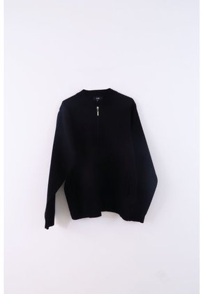 Chaqueta Tejida Para Hombre Negro Marca L&H