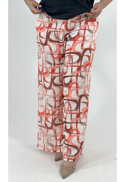 Pantalon Para Mujer. Coral Marca L&H