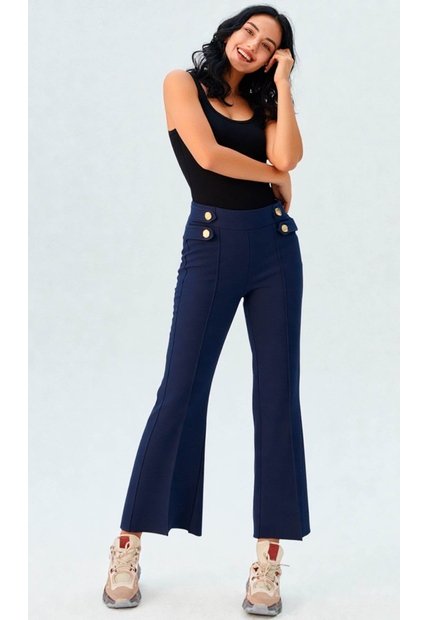 Leggins Para Mujer Azul Marca L&H Ref. 1F423139