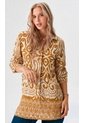 Bluson Para Mujer Manga 3/4 Beige Marca L&H Ref. 2J424021 de L&H