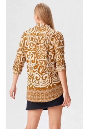 Bluson Para Mujer Manga 3/4 Beige Marca L&H Ref. 2J424021
