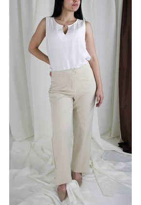 Pantalon Para Mujer Crudo Marca L&H
