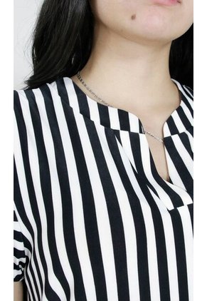 Camiseta Para Mujer Manga Corta Negro Marca L&H