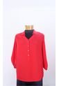 Blusa Para Mujer Manga Larga Rojo Marca L&H de L&H
