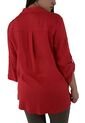 Blusa Para Mujer Manga 3/4 Rojo Marca L&H de L&H