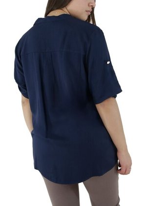 Blusa Para Mujer Manga Corta Azul Marca L&H