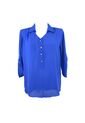 Blusa Para Mujer Manga 3/4 Azul Rey Marca L&H de L&H
